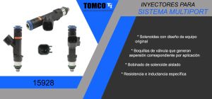 INYECTOR MULTIPORT FORD-LINCOLN-MERCURY C-MAX 15928