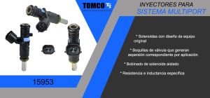 INYECTOR MULTIPORT VOLKSWAGEN BEETLE 15953