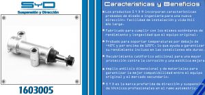 SOPORTE PARA BRAZO AUXILIAR CHEVROLET-GMC-BUICK-CADILLAC AVALANCHE 1603005-SYD