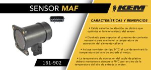 SENSOR MAF NISSAN SENTRA 161-902