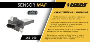 SENSOR MAF NISSAN ALTIMA 161-965