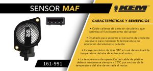 SENSOR MAF VOLKSWAGEN GOLF A3 161-991