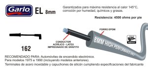 CABLES PARA BUJIA FORD-LINCOLN-MERCURY TOPAZ / TEMPO 162-EL-GAR