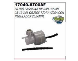 FILTRO PARA GASOLINA   17040-VZ00AF-ASIA