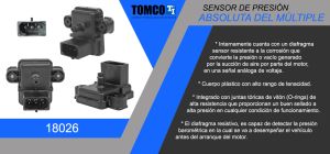 SENSOR MAP CHRYSLER-DODGE-HYUNDAI CARAVAN 18026