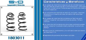 RESORTE PARA SUSPENSION PONTIAC MATIZ G2 1803011-SYD