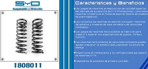 RESORTE PARA SUSPENSION FORD-LINCOLN-MERCURY RANGER 1808011-SYD