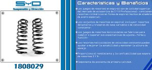 RESORTE PARA SUSPENSION FORD-LINCOLN-MERCURY EXPEDITION 1808029-SYD