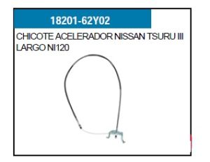 CHICOTE PARA ACELERADOR 18201-62Y02-ASIA