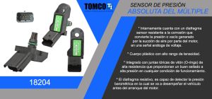 SENSOR MAP PEUGEOT 206 18204