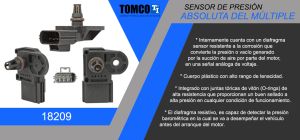 SENSOR MAP FORD-LINCOLN-MERCURY C-MAX 18209