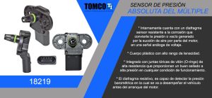 SENSOR MAP SEAT IBIZA 18219-TOM