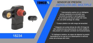 SENSOR MAP CHEVROLET-GMC-BUICK-CADILLAC OPTRA 18234