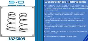 RESORTE PARA SUSPENSION TOYOTA RAV4 1825009-SYD