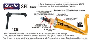 CABLES PARA BUJIA NISSAN 200SX 185-SEL-GAR
