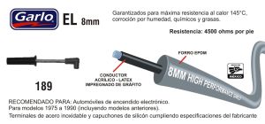 CABLES PARA BUJIA CHEVROLET-GMC-BUICK-CADILLAC BUICK CENTURY 189-EL-GAR