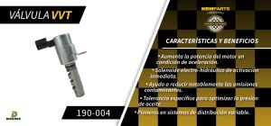 VALVULA DE CONTROL DE TIEMPO VARIABLE TOYOTA AVALON 190-004