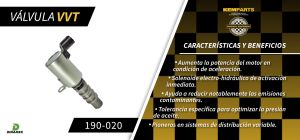 VALVULA DE CONTROL DE TIEMPO VARIABLE HONDA CIVIC 190-020
