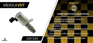 VALVULA DE CONTROL DE TIEMPO VARIABLE HONDA ACCORD 190-030