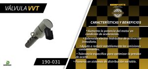 VALVULA DE CONTROL DE TIEMPO VARIABLE CHRYSLER-DODGE-HYUNDAI ATTITUDE 190-031