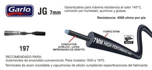 CABLES PARA BUJIA VOLKSWAGEN DERBY 197-JG-GAR