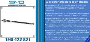 VARILLA DE DIRECCION VOLKSWAGEN GOLF 1H0-422-821-SYD