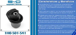 BUJE DE SUSPENSION VOLKSWAGEN GOLF A3 1H0-501-541-SYD