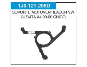SOPORTE PARA MOTOVENTILADOR VOLKSWAGEN GOLF A4 1J0-121-206D-ASIA