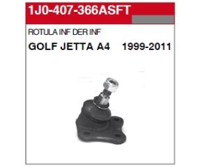 ROTULA DE SUSPENSION AUDI A3 1J0-407-366ASFT-ASIA