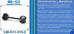 TORNILLO ESTABILIZADOR SEAT LEON 1J0-411-315-C-SYD