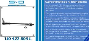 VARILLA DE DIRECCION AUDI A3 1J0-422-803L-SYD