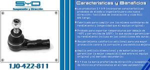 TERMINAL DE DIRECCION AUDI A3 1J0-422-811-SYD