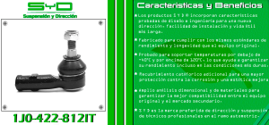 TERMINAL DE DIRECCION VOLKSWAGEN BEETLE 1J0-422-812IT