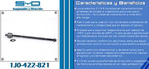VARILLA DE DIRECCION AUDI A3 1J0-422-821-SYD