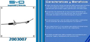 CREMALLERA CHEVROLET-GMC-BUICK-CADILLAC MALIBU 2003007-SYD