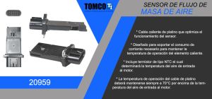 SENSOR MAF CHEVROLET-GMC-BUICK-CADILLAC BUICK LACROSSE 20959