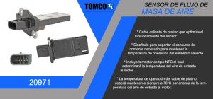 SENSOR MAF FORD-LINCOLN-MERCURY CROWN VICTORIA 20971