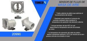 SENSOR MAF FORD-LINCOLN-MERCURY AEROSTAR 20990