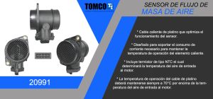 SENSOR MAF VOLKSWAGEN GOLF A3 20991