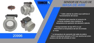 SENSOR MAF FORD-LINCOLN-MERCURY COUGAR 20996