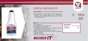 LIMPIADOR PARA RADIADOR   21-B
