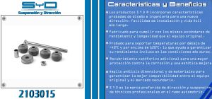 TORNILLO ESTABILIZADOR CHEVROLET-GMC-BUICK-CADILLAC BUICK CENTURY 2103015-SYD