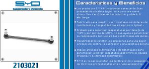 TORNILLO ESTABILIZADOR CHEVROLET-GMC-BUICK-CADILLAC EQUINOX 2103021-SYD