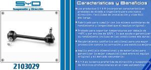 TORNILLO ESTABILIZADOR CHEVROLET-GMC-BUICK-CADILLAC CANYON 2103029-SYD