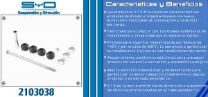 TORNILLO ESTABILIZADOR CHEVROLET-GMC-BUICK-CADILLAC AVALANCHE 2103038-SYD