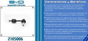 TORNILLO ESTABILIZADOR HYUNDAI  (AMERICANOS) TUCSON 2105006-SYD