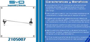 TORNILLO ESTABILIZADOR KIA SPORTAGE 2105007-SYD