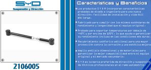 TIRANTE ESTABILIZADOR CHRYSLER-DODGE-HYUNDAI CIRRUS 2106005-SYD