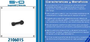TORNILLO ESTABILIZADOR CHRYSLER-DODGE-HYUNDAI ATOS 2106015-SYD