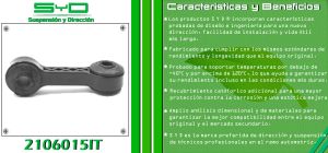 TORNILLO ESTABILIZADOR CHRYSLER-DODGE-HYUNDAI ATOS 2106015IT